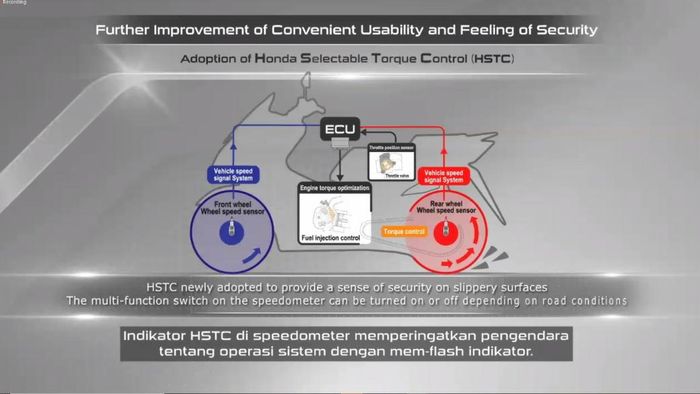 Fitur Moge Ada di Motor Matic Honda, Kalian Tahu Cara Pakai HSTC?