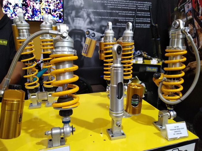 Sekarang Tahu, Ternyata Ini Jenis Gas Yang Dipakai Sokbreker Motor Model Tabung