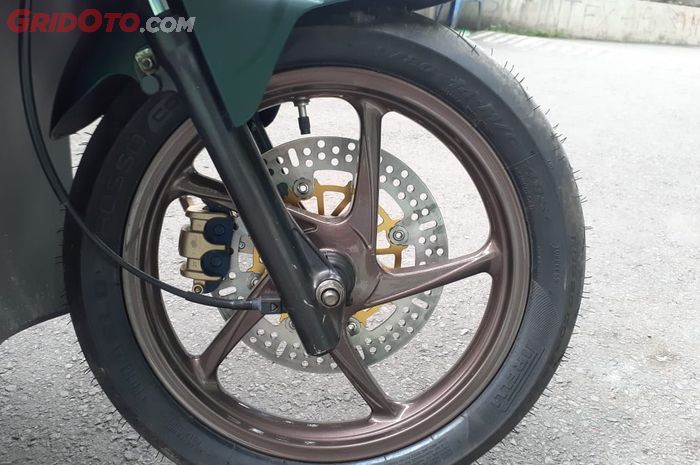 Pantas Saja Ban Depan Motor Matic Goyang Saat Ngerem, Part Ini Bermasalah