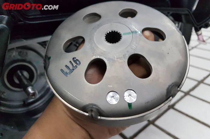 Ternyata Ini Kelebihan Motor Matic Pakai Mangkok kopling Racing, Baru Tahu