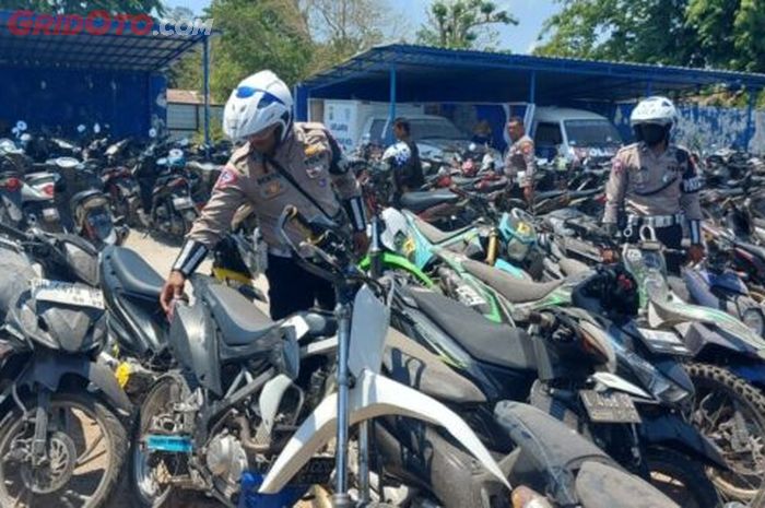 Biar Paham, Begini Status Surat-surat Motor Hasil Tilang yang Dilelang Kejaksaan