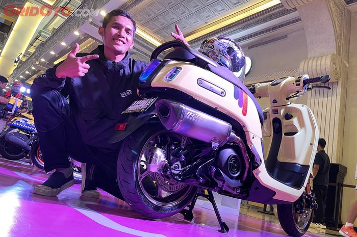 Modifikasi Fazzio Kaki-kaki NMAX, Ala Supermoto Pakai Part Sultan