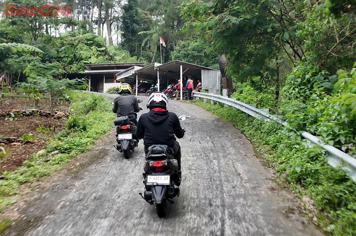 Mesin Irit Yamaha Gear Ultima 125 Sanggup Nanjak di TOL Khayangan via Krakalan?