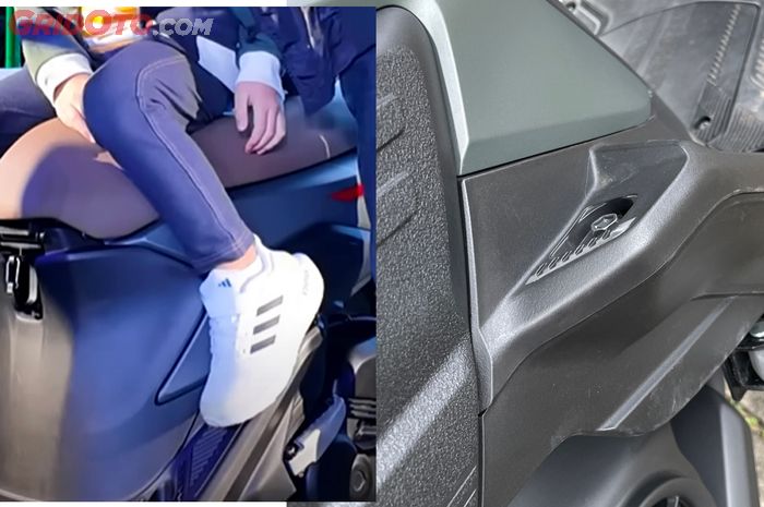 Satu-satu Motor Yang Punya Footstep Pembonceng Anak, Lebih Safety!