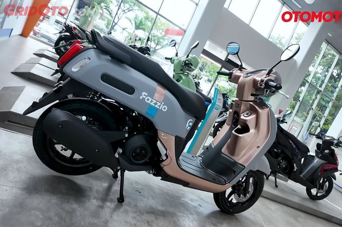 Warna Barunya Kece, Inilah Wujud 3 Tipe Yamaha Fazzio dan Harganya di Juli 2025