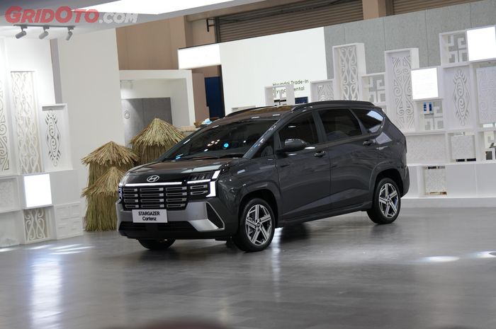 Hyundai, Hyundai Stargazer, Hyundai Stargazer Cartenz dan Cartenz X Mejeng di GIIAS 2025, Sudah Bisa Pesan di Dealer?