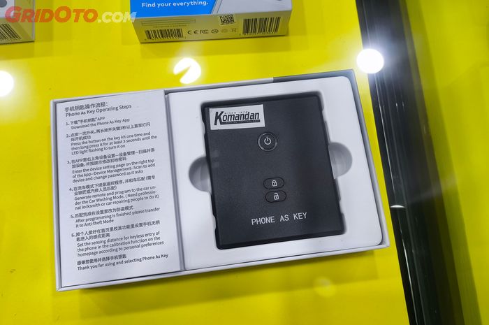 Smart, Lebih Praktis, Komandan Key Bikin Aplikasi Smartphone Buat Gantikan Remote Smart Key Mobil