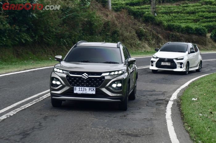 Harga Beda Tipis, Lebih Jago Nanjak Agya GR Sport Atau Fronx GL?