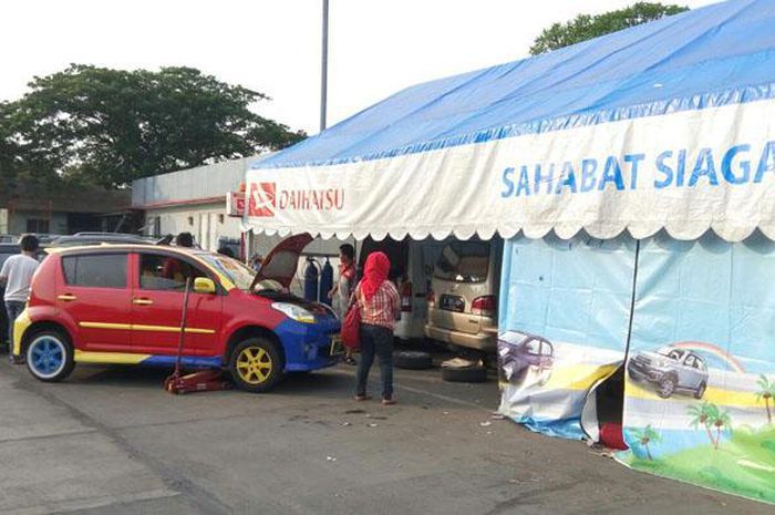 Daihatsu, Posko Siaga Mudiknya Ramai Dikunjungi Brand Lain, Daihatsu Bilang Begini