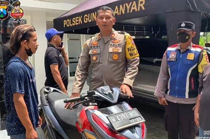Tunggu di Rumah Saja, Motor Dimaling Bakal Balik Sendiri ke Rumah Pemilik