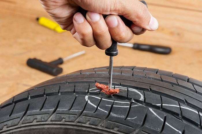 Biar Paham, Segini Jumlah Aman Ban Tubeless Boleh Ditambal