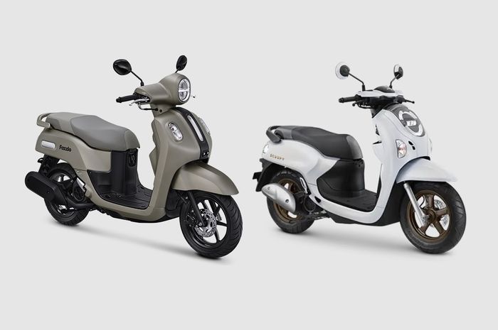 Honda, Yamaha, Update Harga Honda Scoopy Vs Yamaha Fazzio Setelah Lebaran 2025, Ada yang Naik Rp 400 Ribuan