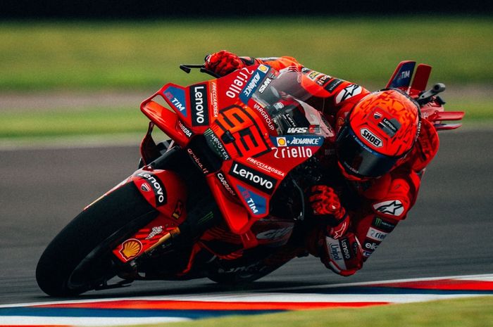Marc Marquez, Marquez, Rahasia Save Marc Marquez, Begini Caranya Bangkitkan Motor dari Posisi Jatuh