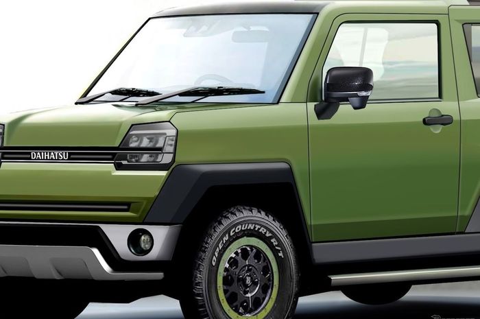 Daihatsu Siapkan Mobil Baru Pesaing Jimny, Renderannya Gagah Bergaya Off-Road