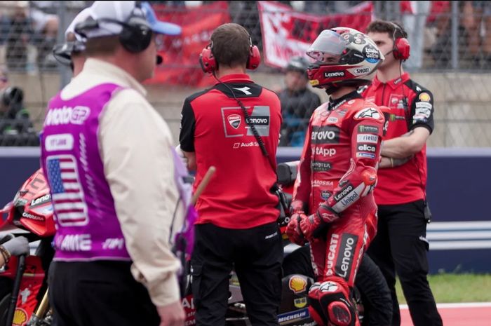Marc Marquez, Marquez, Marc Marquez Ogah Disalahkan Soal Insiden Start di Amerika, Lalu Salah Siapa Dong?