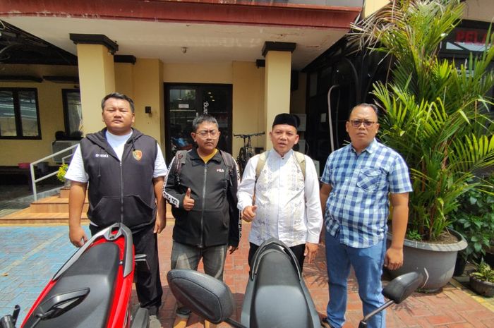 Honda, Sempat Hilang, 4 Unit Motor Honda Ini Kembali Kepemiliknya di Tambora