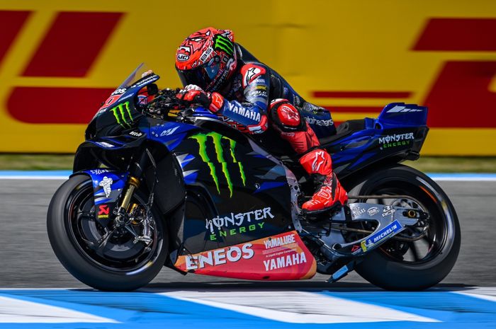 MotoGP, Gak Masuk Akal, Fabio Quartararo Rebut Pole Position di Kualifikasi MotoGP Spanyol 2025