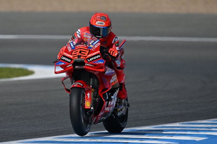 Ducati, Marc Marquez, Marquez, MotoGP, Bagnaia Meringis, Mantap Juga Bonus Ducati ke Marc Marquez di Empat Seri MotoGP 2025