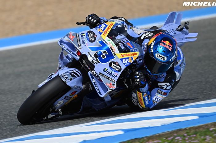 Marc Marquez Crash, Fabio Quartararo Podium, Alex Marquez Menang Balapan MotoGP Spanyol 2025