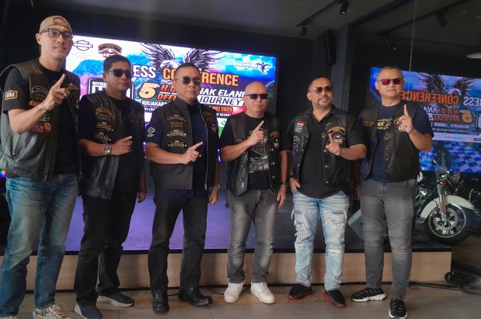 HOG Anak Elang Jakarta Chapter Gelar Official Journey Ke 5, Ini Dia Rutenya
