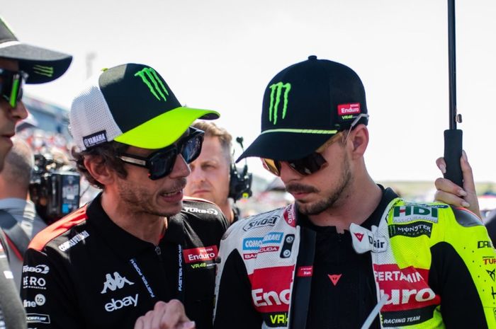 Marc Marquez, Marquez, Parah Banget, Viral Video Diduga Reaksi Valentino Rossi Nonton Crash Marc Marquez