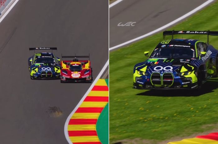 Ferrari, Padahal Enggak Salah, Rossi Kembali Dibully Warganet Saat Mobilnya Nabrak Ferrari di 6 Hours of Spa