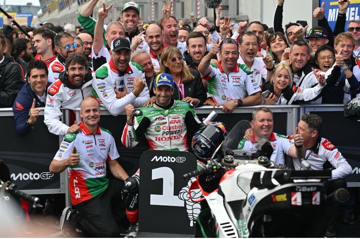 MotoGP, Drama Sulit Diprediksi, Johann Zarco Menang Balapan MotoGP Prancis 2025