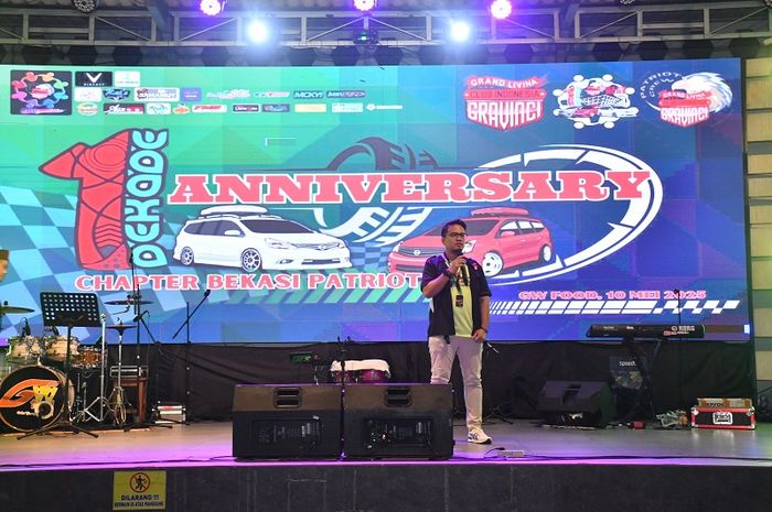 Glamor, Perayaan 10 Tahun Gravinci Chapter Bekasi Patriot Berhadiah Satu Unit Nissan Livina L10