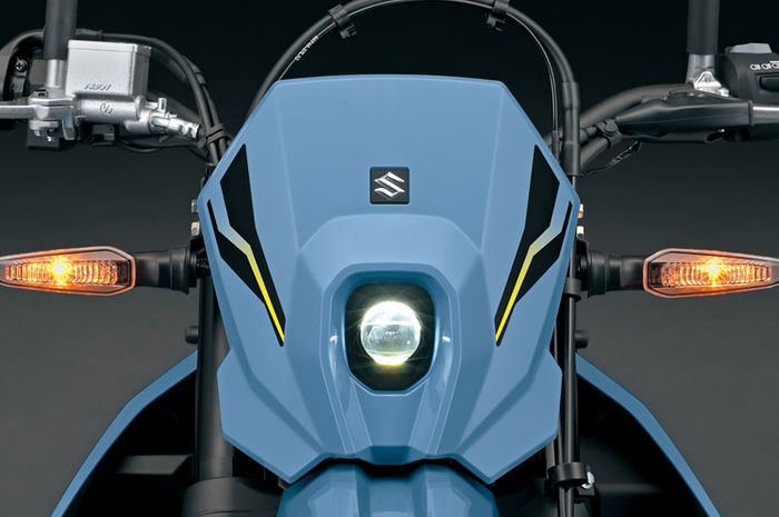 Suzuki , Suzuki Rilis Tampang Supermoto Gagahnya, Gendong Mesin Gahar Cocok Buat Sunmori