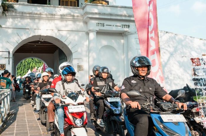 Honda, Honda BeAT, Pamer Eksistensi, Ratusan Pengguna Honda BeAT Se-Indonesia Kumpul di Solo Meriahkan Jamnas XI RBI