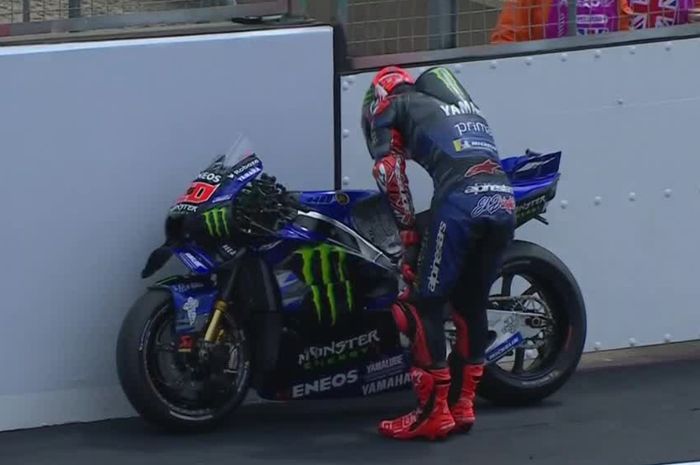 MotoGP, Gagal Menang MotoGP Inggris 2025, Quartararo Minta Benda Laknat Ini Dihapus