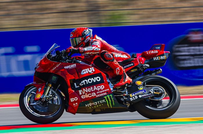 Marc Marquez Pimpin Practice MotoGP Aragon 2025, KTM dan Honda Kasih Perlawanan