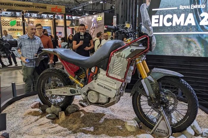 Royal Enfield Himalayan Listrik Keciduk Sedang Diuji di India, Spek Nggak Sepele