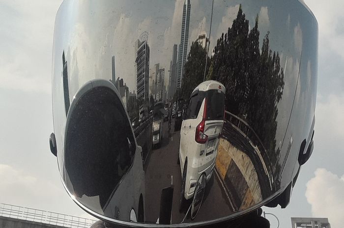 ETLE Sulit Deteksi Visor Helm Gelap, Ini Penjelasan Polisi