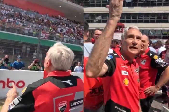 Davide Tardozzi Marahin Penonton Usai Sprint MotoGP Italia 2025, Ini Penyebabnya