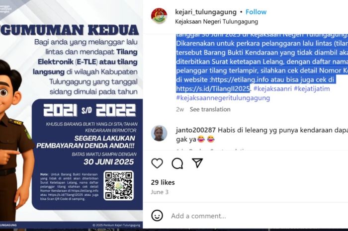 Tak Diambil Selama 4 Tahun, Kendaraan Sitaan Bakal Dilelang Kejaksaan