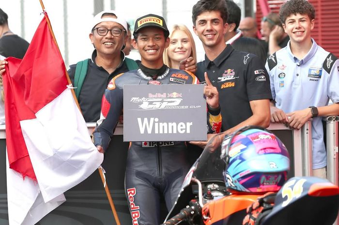 Sapu Bersih Red Bull Rookies Cup Mugello, Veda Ega Dapat Hadiah Rp 200 Juta dari 2 Juragan