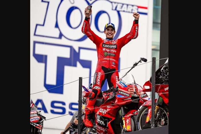 Marc Marquez, Marquez, MotoGP, Marc Marquez Marahin Fans Usai MotoGP Belanda 2025, Sebut Nama Marco Bezzecchi