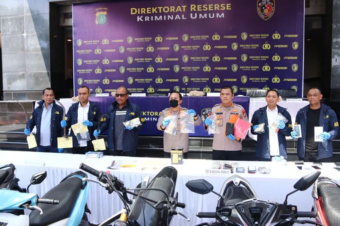 Pemilik Motor Yang Hilang April-Juni, Dikembalikan Polda Metro Jaya