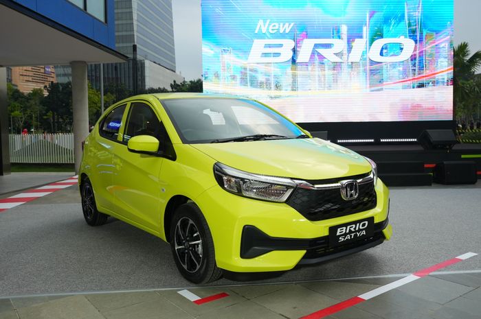 BYD, Honda, Honda Brio, Dihantam BYD Atto 1, Harga Honda Brio Kena Diskon Jadi Tinggal Segini