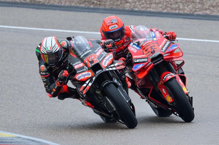 Jatuh di MotoGP Jerman, Bezzecchi Curhat Motor MotoGP Tidak Bisa Dibawa Pelan