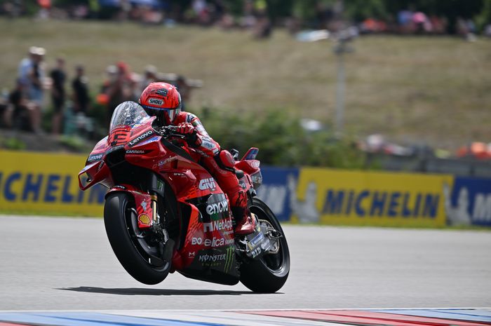 Marc Marquez, Marquez, MotoGP, Sempat Sengaja Ngalah ke Acosta, Marc Marquez Menang Sprint MotoGP Ceko 2025