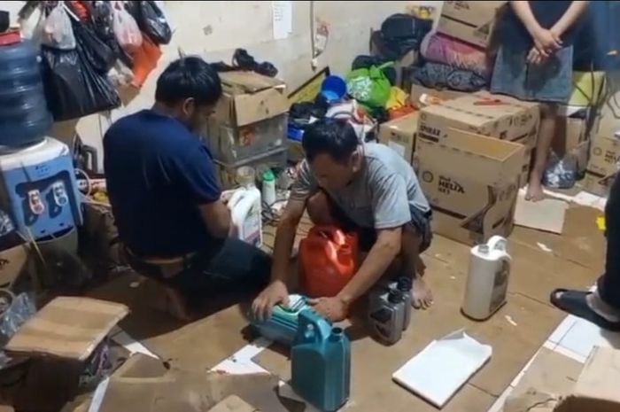Sindikat Oli Palsu Muncul Lagi, Kini di Kembangan Jakarta Barat