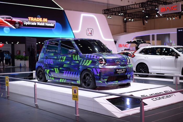 Mobil Konsep Listrik Honda Mejeng di GIIAS 2025, Mungil dan Futuristik