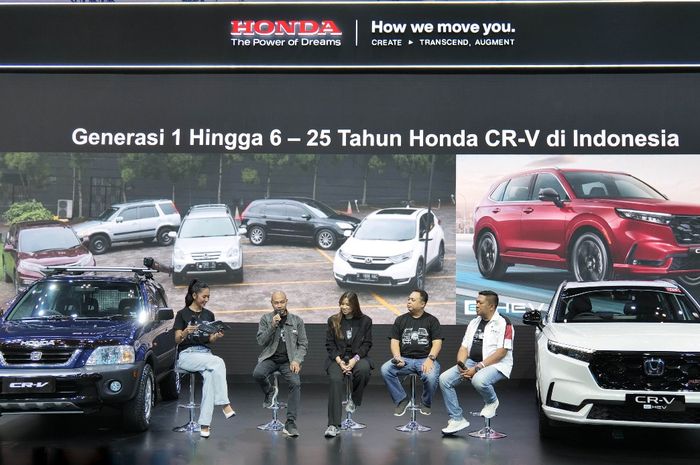 Rayakan Kehadiran 25 Tahun CR-V di Indonesia, Honda Adakan Talkshow di GIIAS 2025