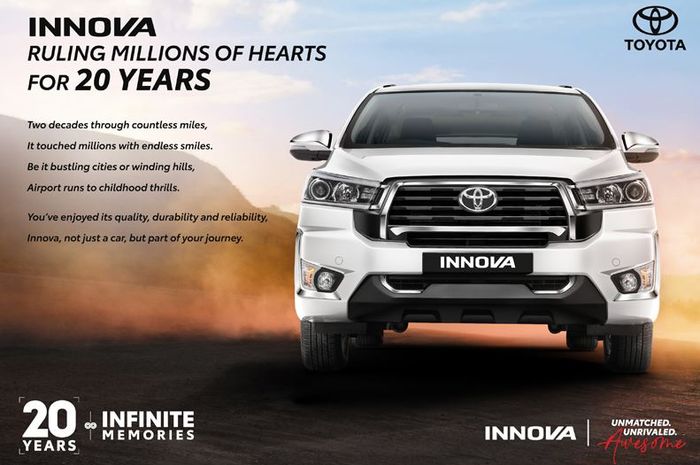Toyota, Toyota Innova, Toyota Kijang Innova Juga Laris di Negara Ini, Sudah Terjual 1,2 Juta Unit Sejak 2005
