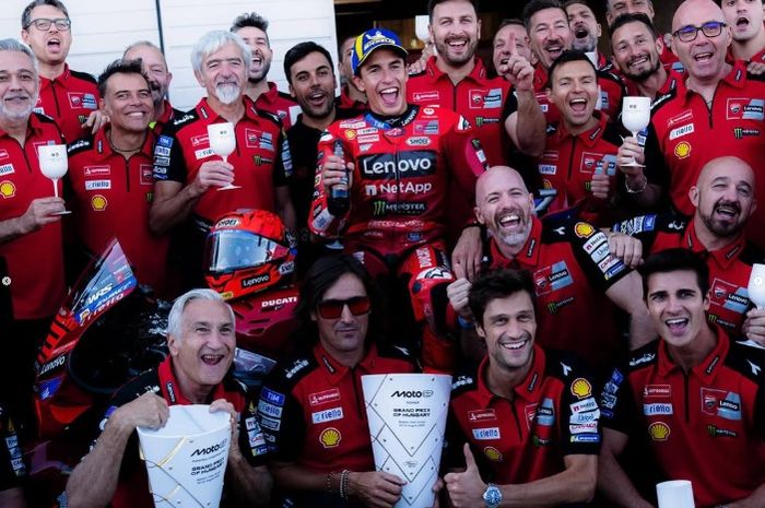 Marc Marquez, Marquez, Panas! Pecco Bagnaia Terpuruk, Marc Marquez Pilih Bantu Adiknya Raih Posisi Runner Up