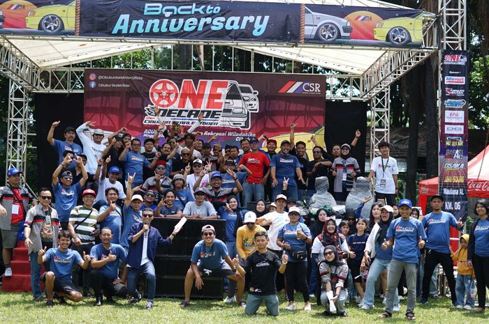 1 Dekade Cibubur Starlet Rider, Bukti Solid Sebuah Club Mobil