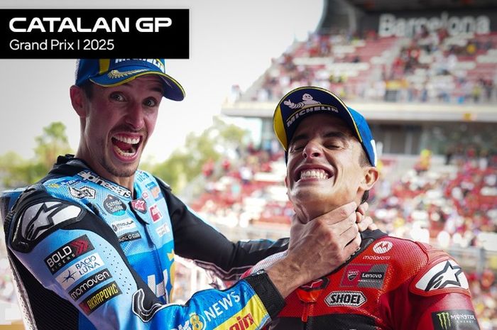 MotoGP, Alex Marquez, Marquez, Marc Marquez, Hasil MotoGP Catalunya, Alex Marquez Terlalu Kuat, Marc Masih Aman Menuju Gelar Juara Dunia