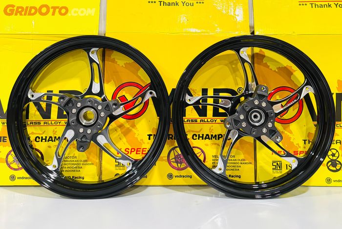 VND Suguhkan Tiga Model Pelek Racing Untuk Aerox Alpha, Harga Mulai Segini